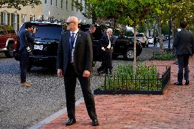 Joe Biden attends a church service - Washington