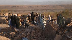 AFGHANISTAN-HERAT-EARTHQUAKE-AFTERMATH