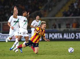 US Lecce v US Sassuolo - Serie A TIM