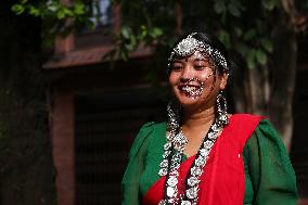 Jitiya Festival Celebration In Nepal.