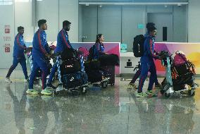 The delegations from the 19th Asian Games in Hangzhou returned home