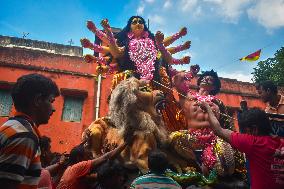 Durga Puja Preparations in Kolkata