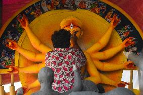 Durga Puja Preparations in Kolkata