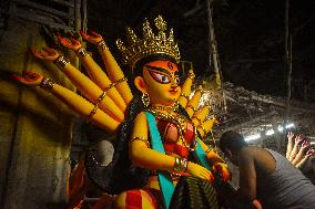 Durga Puja Preparations in Kolkata