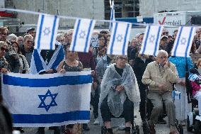 Protest For Solidariate With Israel In Cologne