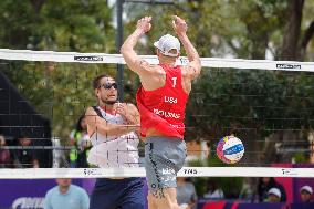 Usa Vs Poland Men's Match - Beach Volleyball World Cup