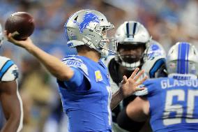 Carolina Panthers vs Detroit Lions