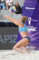 Poland Vs Dominican Republic Women’s Match - Beach Volleyball World Championship