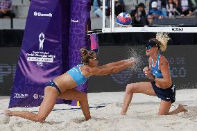 Poland Vs Dominican Republic Women’s Match - Beach Volleyball World Championship