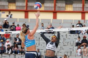 Poland Vs Dominican Republic Women’s Match - Beach Volleyball World Championship