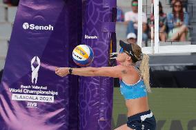 Poland Vs Dominican Republic Women’s Match - Beach Volleyball World Championship