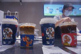 Luckin And Tom and Jerry Jointly Mascarpone Latte Coffee