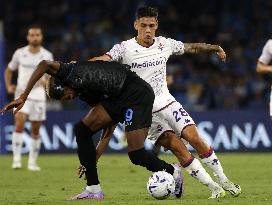 (SP)ITALY-NAPLES-FOOTBALL-SERIE A-NAPOLI VS FIORENTINA