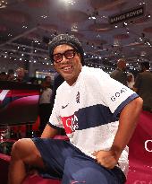 Ronaldinho Visits The Geneva Motor Show - Doha