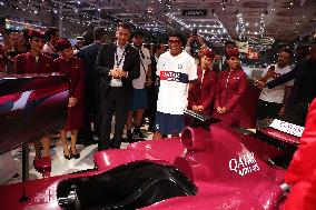 Ronaldinho Visits The Geneva Motor Show - Doha