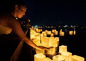 U.S.-CALIFORNIA-WATER LANTERN FESTIVAL