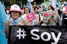 March For Women And Life In Mexico