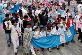 March For Women And Life In Mexico