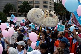 March For Women And Life In Mexico