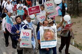 March For Women And Life In Mexico