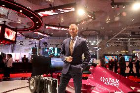 David Beckham At The Geneva Motor Show - Doha