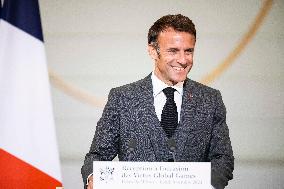 Macron Receives Athletes - Paris