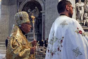 Patriarch of Melkite Greek Church Presided A Mass - Vatican