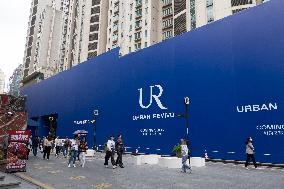 Urban Revivo Store Under Construction in Shanghai