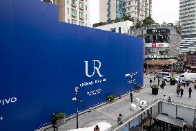 Urban Revivo Store Under Construction in Shanghai