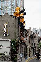 Giant Sculpture in Shanghai