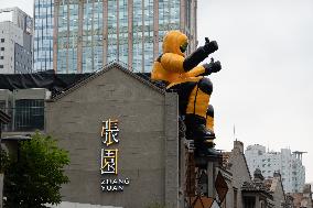Giant Sculpture in Shanghai