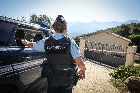 Blue Night In Corsica,  Around Twenty Attacks Recorded