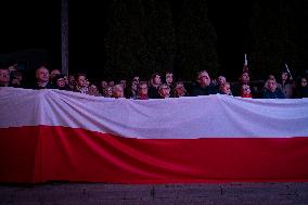 Party Leaders Debate Ahead Of Sunday Electins In Poland