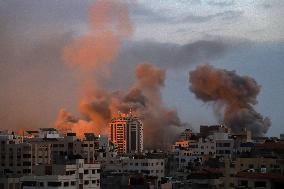 MIDEAST-GAZA CITY-PALESTINIAN-ISRAELI CONFLICT