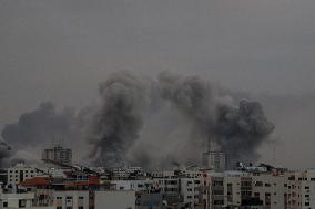 MIDEAST-GAZA CITY-PALESTINIAN-ISRAELI CONFLICT