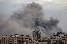 MIDEAST-GAZA CITY-PALESTINIAN-ISRAELI CONFLICT