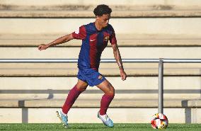 Ronaldinho son playing with the FC Barcelona youth team