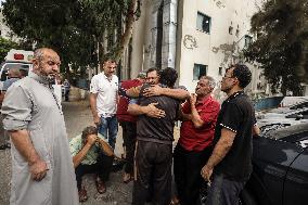 Aftermath Of Israeli Air Strikes In Gaza