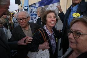 Demonstration In Paris In Support Of Israel