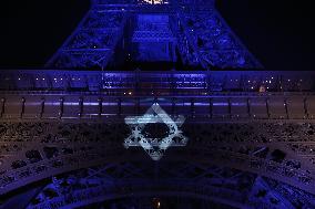 Demonstration In Paris In Support Of Israel