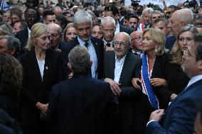 Demonstration In Paris In Support Of Israel