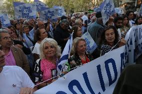 Demonstration In Paris In Support Of Israel