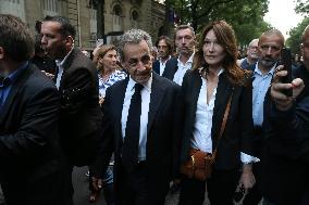 Demonstration In Paris In Support Of Israel