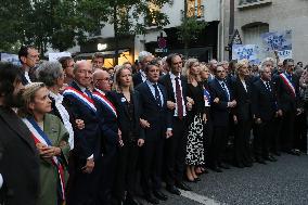 Demonstration In Paris In Support Of Israel