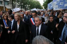 Demonstration In Paris In Support Of Israel