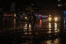 Heavy Rainfall In Kashmir