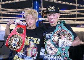 Boxing: Japan's Shigeoka brothers