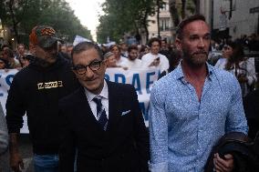 Rally In Solidarity With Israel - Paris