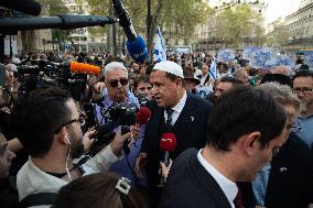 Rally In Solidarity With Israel - Paris