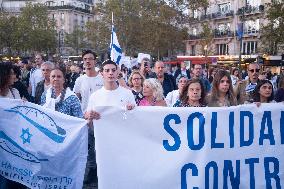 Rally In Solidarity With Israel - Paris